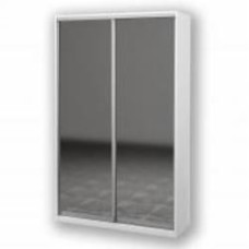 Шкаф-купе 2.42.242.60-2 ROKO 1200x600x2420 мм белый двери / зеркало