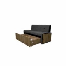 Диван кухонный Lion Титан 1560х645/1170х820 мм дуб аппалачи / серый
