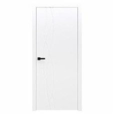 Дверное полотно Porte Bianche Impress 04 B ПГ 800 мм белый