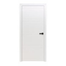 Блок дверной Porte Bianche L IMPRESS 05 В ПГ 860 мм белый