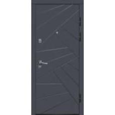 Дверь входная TM Riccardi Urban 1-A BG графит матовый / дуб ash line 2050x960 мм левая