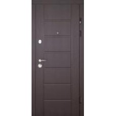 Дверь входная Abwehr АМ-54 086П (V) (В+Днср) Avers+Kale НЧ дуб немо серебряный / венге 2050х860 мм правая