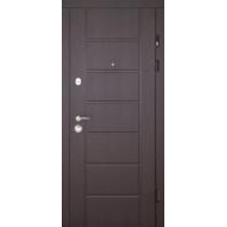 Дверь входная Abwehr АМ-54 086П (V) (В+Днср) Avers+Kale НЧ дуб немо серебряный / венге 2050х860 мм правая