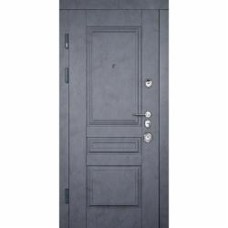 Дверь входная Abwehr MG3 335 086Л (БТ + Б) моноблок Kale бетон антрацит / белый 2050х860 мм левая