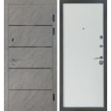 Дверь входная Revolut Doors В-81 мод.559/191 белый матовый 2050x950 мм правая