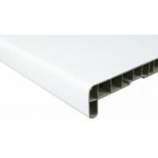 Подоконник Soft Line ПВХ 1100х300х22 мм белый матовый