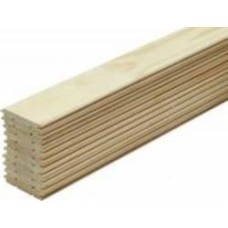Вагонка деревянная 12x80x3000 мм (уп. 10 шт.)