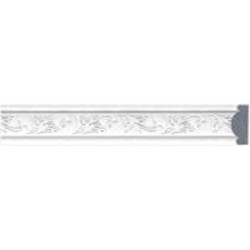 Молдинг Dellos Baget 157-115 белый 2400x30x14 мм