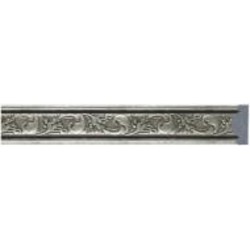 Молдинг Dellos Baget 157-26 серебристый 2400x30x14 мм