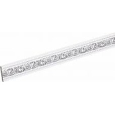Молдинг Frame Miga 156-114 белый с серебром 2400x50x11 мм