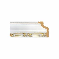 Плинтус для натяжного потолка Dellos Baget 2400x45x31 мм