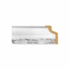 Плинтус для натяжного потолка Dellos Baget 148-1-114 2400x45x31 мм