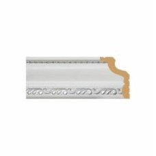 Плинтус для натяжного потолка Dellos Baget 148-2-114 2400x45x31 мм