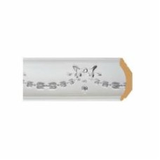Плинтус для натяжного потолка Dellos Baget 148-3-114 2400x45x31 мм