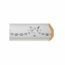Плинтус для натяжного потолка Dellos Baget 148-3-114 2400x45x31 мм