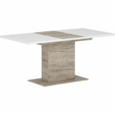 Стол обеденный Грейд Лара TL-02 1250 894х450х763 дуб крафт серый/нимфея альба