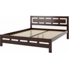 Кровать CAMELIA БАРВИНОК 180x200 см темно-коричневый
