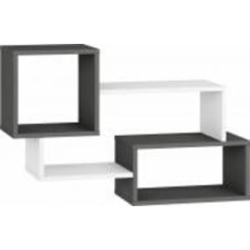 Полка Грейд Микс Премиум 850x850x550 графит/нимфея альба