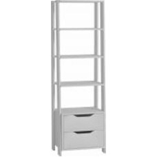 Этажерка Luxe Studio Альт ЕЦ-6 1650х520х400 мм белое дерево