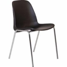 Стул Nowy Styl BESTA CHROME PACK 60 (CH) BLACK черный