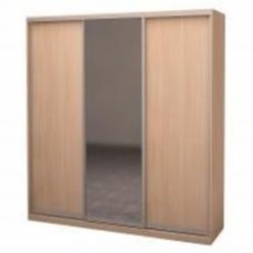 Шкаф-купе 3.262.242.60-3 ROKO 2092x600x2420 мм дуб молочный двери / ДСП/зеркало/ДСП