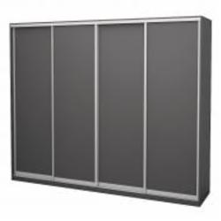 Шкаф-купе 4.2266.242.60-1 ROKO 2384x600x2420 мм серый двери / ДСП