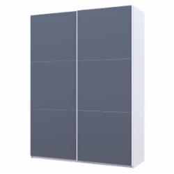 Шкаф-купе Doros G-Caiser 2 ДСП / 3 части 2400х1800х600 мм белый