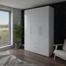 Шкаф Світ Меблів Crystal 1500 2250х1500х600 мм белый
