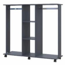 Стойка гардеробная Doros Д3 406х1300х1210 мм графит