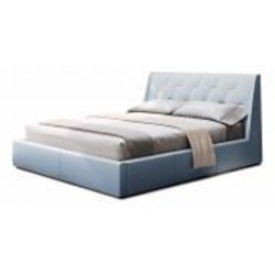 Кровать Green Sofa БЕРЛИН-4 Зенит 46 140x200 см серый