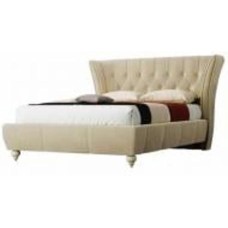 Кровать Green Sofa ЭММА, лагуна 5 120x200 см светло-бежевый