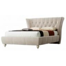 Кровать Green Sofa ЭММА, лагуна 40 120x200 см светло-серый