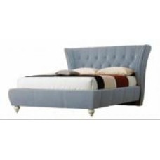 Кровать Green Sofa Эмма лагуна 32 серо-голубой 140x200 см