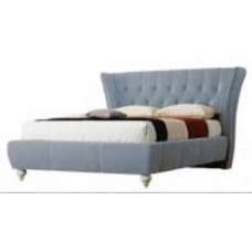 Кровать Green Sofa Эмма лагуна 32 серо-голубой 160x200 см