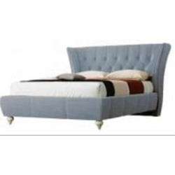Кровать Green Sofa Эмма лагуна 32 серо-голубой 180x200 см