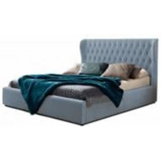Кровать Green Sofa Неаполь лагуна 32 серо-голубой 120x200 см