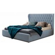 Кровать Green Sofa Неаполь лагуна 32 серо-голубой 140x200 см