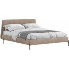 Кровать с подъемным механизмом Amato 180x200 см черный/бежевый