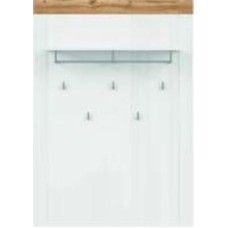 Вешалка настенная BRW Holten 1320х935х245 мм белыйдуб вотан (S440-WIE-BI/DWO/BIP)