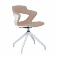 Стул Nowy Styl ZENITH PLAST PLUS WHITE PL68W-4S (BOX) SM-04 бежевый