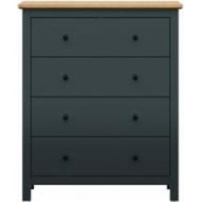 Комод BRW Hesen 4ш 1010x1200x440 мм графит/дуб артизан (S515-KOM4S/12/10-GF/DASN )