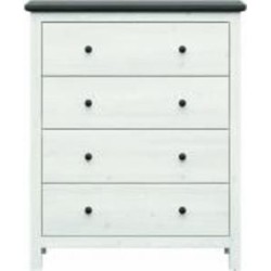 Комод BRW Hesen 4ш 1010x1200x440 мм лиственница сибиу светлая/сосна ларико (S515-KOM4S/12/10-MSJ/SOL )