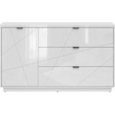 Комод BRW Forn 1д3ш 1560x930x425 мм /белый глянец (S471-KOM1D3S-BIP )