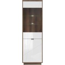 Витрина BRW Forn 2005х640х425 мм дуб делано/ белый глянец (S471-REG1D1W-DDC/BIP)