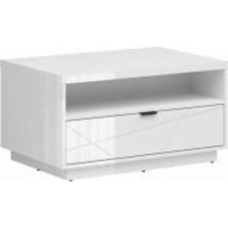 Стол журнальный BRW Forn 900x600x485 мм белый глянец/ (S471-LAW1S-BIP )