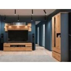 Гостиная Memphis (S545-MEMPHIS_1-GF/DASN) BRW графит/дуб артизан