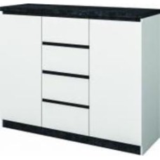 Комод Світ Меблів 2Д4Ш Мия 980x400 мм нимфея альба/нимфея альба