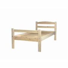 Кровать BOSCO Дуэт сосна не крашеная 90x200 см сосна