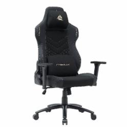 Кресло игровое Cyberlux Poseidon Black GM-415 B черный/золотой