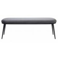 Лавка Unique Furniture GAIN 360x480x1400 мм серый / черный